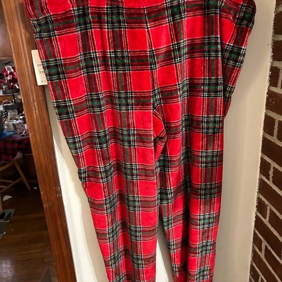 NWT Secret Treasures women’s size 3x soft fleece plaid pajama pants - Picture 5 of 5